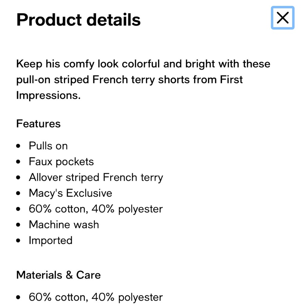NWT First Impressions Kids Matching Sets - Blue, Red, Yellow, Green - Picture 2 of 5